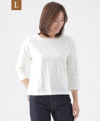 TRANS WORK(L)/【L】【ウォッシャブル】スマイル天竺プルオーバーカットソー/507846252