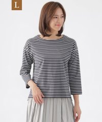 TRANS WORK(L)/【L】【ウォッシャブル】スマイル天竺プルオーバーカットソー/507846252