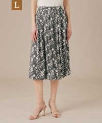 MACKINTOSH LONDON/【L】【BIBURY FLOWER】トーナルバイブリーフラワージャージスカート/508002352
