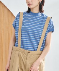 coen/USAコットンフレンチスリーブリピTシャツ（WEB限定カラー）/508010639