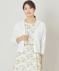 TO BE CHIC/ウェーブニット ジップパーカー/508021088