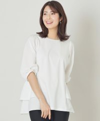 TO BE CHIC/タフタコンビティアード チュニック/508021093
