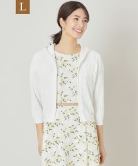 TO BE CHIC(L SIZE)/【L】ウェーブニット ジップパーカー/508027624