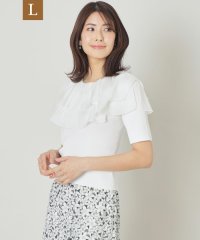 TO BE CHIC(L SIZE)/【L】ケープカラー コンビニット/508027626