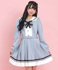 Secret Honey/シークレットハニー Secret Honey バイカラーセーラーワンピース/508045936