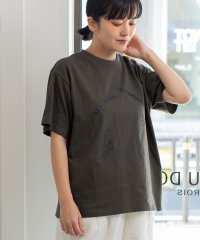 POU DOU DOU/プードゥドゥ POU DOU DOU 厚盛りプリントサークルロゴTシャツ/508045973