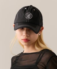 MAGASIN DE MODE Onjna/マガジンデモードオンジェナ MAGASIN DE MODE Onjna 配色ステッチキャップ GLR/508046131