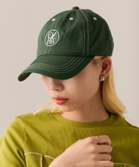 MAGASIN DE MODE Onjna/マガジンデモードオンジェナ MAGASIN DE MODE Onjna 配色ステッチキャップ GLR/508046131