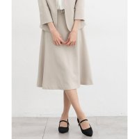 Honeys/ハニーズ Honeys ベルト付フレアスカート ボトムス スカート フレアスカート ひざ丈 接触冷感 セットアップ 大きいサイズ オフィス きれいめ レディース/508046199