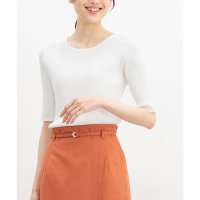 Honeys/ハニーズ Honeys ボートネックニット トップス ニット セーター UVカット ウォッシャブル オフィス きれいめ ボートネック 無地 ボーダー柄 レディー/508046220