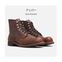 REDWINGSHOES/レッドウィング RED WING ブーツ メンズ アイアンレンジャー レッドウィング IRON RANGER ショートブーツ レースアップ 米国製 本革/508046319