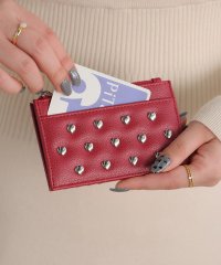 ALTROSE/アルトローズ ALTROSE ハートスタッズ フラグメントケース ミニ財布 カードケース キルティング/508046586