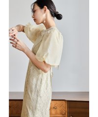 niana/ニアナ niana ダイヤレースマーメイドドレス パフスリーブ パーティードレス オケージョンドレス 結婚式 二次会 同窓会 成人式 お呼ばれワンピース/508046681