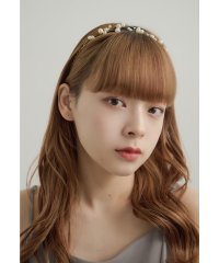 niana/ニアナ niana ボリュームパールカチューシャ 結婚式 入学式 卒業式 オケージョン パーティー お呼ばれ ディナー ゴールド シルバー 大ぶり 普段使い/508046690