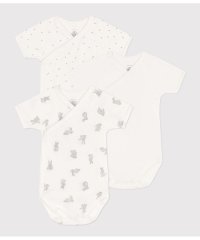 PETIT BATEAU/半袖あわせボディ３枚組/508046758