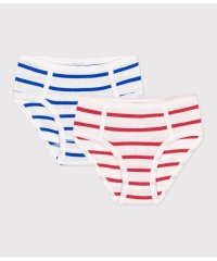 PETIT BATEAU/ハイウェストショーツ２枚組/508046817