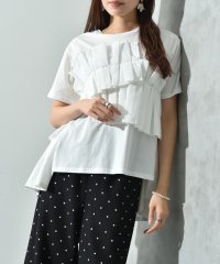 INTERPLANET/インタープラネット INTERPLANET TCブロードアシメフリルTシャツ/508047127