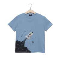 kladskap/クレードスコープ kladskap 宇宙と恐竜半袖Tシャツ/508047173