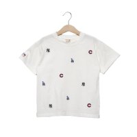 petit main/プティマイン petit main 【MLB】3チーム刺繍半袖Tシャツ/508047179