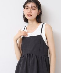 Dessin/【セットアップ可能・洗える】切り替えギャザー入りキャミソール/508047230