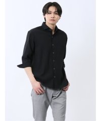 TAKA-Q/タカキュー TAKA－Q ふくれチェック カッタウェイカラー7分袖シャツ/508047287