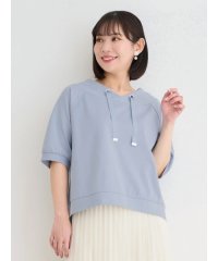 Re-J＆SUPURE/５分袖ポンチフードレスプルオーバー/508047295