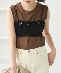 SLOBE IENA/TGOR/トゴール Hand crochet flower bustier TG4S－J0306/508047373