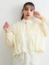 QUEENS COURT/クイーンズコート QUEENS COURT 【日本製】アセテートブルゾン/508047415