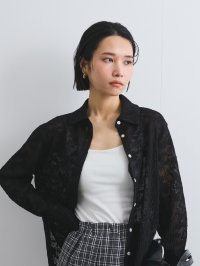 VICKY/ビッキー VICKY ニットレースシャツブラウス≪手洗い可能≫/508047418