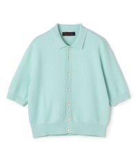 CABaN /CABaN コットンカシミヤ パールポロカーディガン/508047529