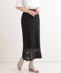 SHOO・LA・RUE/かぎ針風パッチワークが大人かわいいニットスカート/508047550
