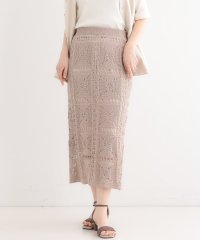 SHOO・LA・RUE/かぎ針風パッチワークが大人かわいいニットスカート/508047550