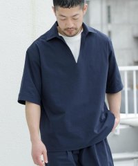 URBAN RESEARCH ROSSO/『WEB限定』『セットアップ対応/XLサイズあり』シアサッカースキッパー半袖シャツ/508047632