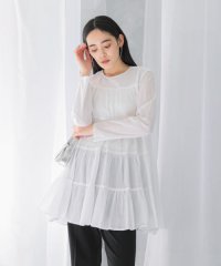 URBAN RESEARCH ROSSO/normment　COTTON VOIL TIERED TUNIC/508047659