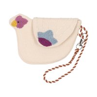 KANKAN/カンカン KANKAN トリ刺繍カードケース/508048011