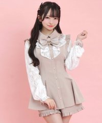 Secret Honey/シークレットハニー Secret Honey ラッフル袖レース長袖セットアップ/508048060