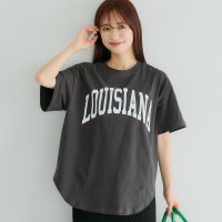 coca/コカ coca OE天竺テールカットカレッジビッグTシャツ/508048112