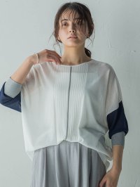 MAYSON GREY/メイソングレイ MAYSON GREY バイカラースリーブニットプルオーバー≪手洗い可能≫/508048174