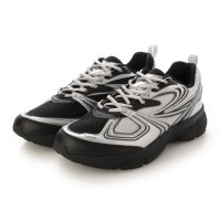 FILA/フィラ FILA フィラ FILA FILA INTERUN レトロトレンドユニセックス メンズ レディース スニーカーBlack / Black / Silv/508048220