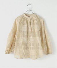 JOURNAL STANDARD relume/シアーチェックバンドカラーブラウス/508048384