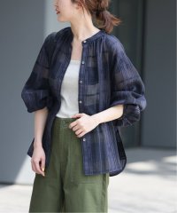 JOURNAL STANDARD relume/シアーチェックバンドカラーブラウス/508048384