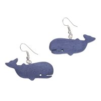 KANKAN/カンカン KANKAN ウッドくじらピアス/508048447