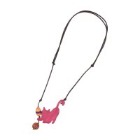 KANKAN/カンカン KANKAN ウッドネコボールネックレスB/508048469