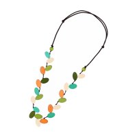 KANKAN/カンカン KANKAN ウッドカラフルリーフネックレス/508048475