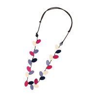 KANKAN/カンカン KANKAN ウッドカラフルリーフネックレス/508048475
