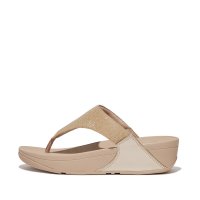 fitflop/フィットフロップ fitflop LULU SHIMMERLUX TOE－POST SANDALS/507278426