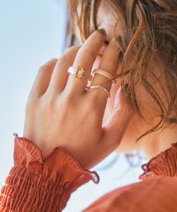 styiro/スタイロ styiro ビジュー アクリル シルバーリング3本セット/507399541