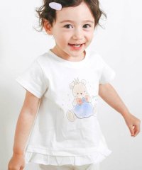 SLAP SLIP/【スララク/防汚加工/オーガニックコットン】ときめき女の子半袖Tシャツ(80~1/508000613