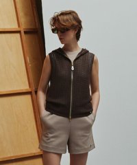 LANVIN SPORT/パーカーニットベスト/508008321