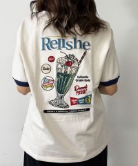 NICOLE CLUB/クリームソーダ刺繍Tシャツ/508023916